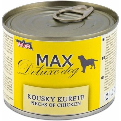 Sokol Falco Max Deluxe Dog kúsky kurčaťa 200 g
