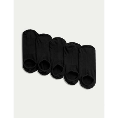 Marks & Spencer Комплект от пет чифта дамски чорапи в черно на Marks & Spencer Marks & Spencer | Cheren | ЖЕНИ | 35 1/2-38