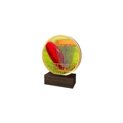 Poháry Bauer Dřevěná plaketa TFRW916 Discgolf