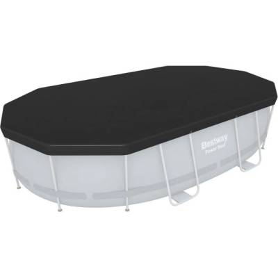 Bestway 58425 Покривало за басейн овално 427 x 250 см, черно