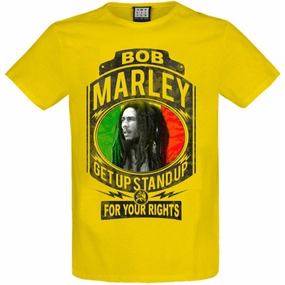 Metal Amplified Bob Marley FIGHT FOR YOUR RIGHTS černá