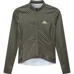 CafÉ du cycliste Мъжка фланелка с дълъг ръкав за колоездене CAFÉ DU CYCLISTE Constance Cycling jersey - Raven Carob - размер XXL (056-4334-0215)
