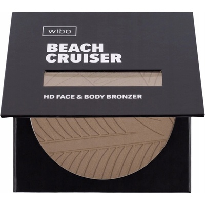 Wibo, Beach Cruiser HD Body & Face Bronzer parfumovaný bronzer na tvár a telo 02 Cafe Creme 22 g