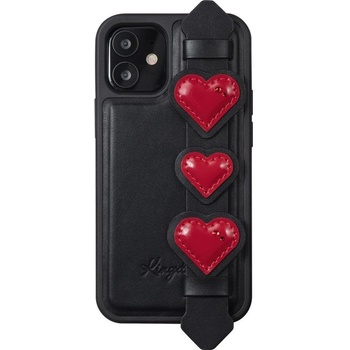 Kingxbar Калъф за телефон Kingxbar Sweet със Swarovski кристали за iPhone 12 Mini, черен