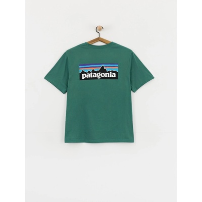 Patagonia P-6 Logo tmavo zelené
