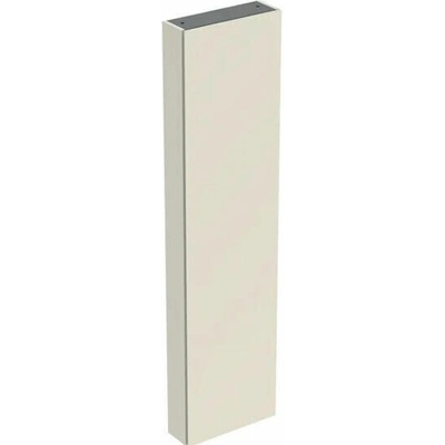 Geberit iCon vysoká skříňka, 1x dvířka, vnitřní zrcadlo, 45x15x180 cm, lakovaná s vysokým leskem, písková šedá 502.317.JL.1