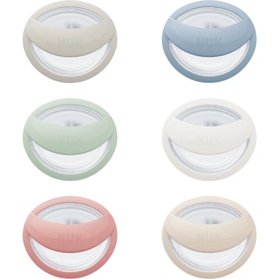 Nuk silikon šidítko MommyFeel 2 ks broskvová/krémová – Zbozi.Blesk.cz