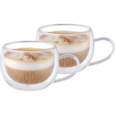 4Home Termo pohár na cappuccino Hot&Cool 2 x 270 ml