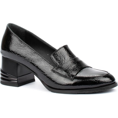 Дамски обувки от естествена кожа лак