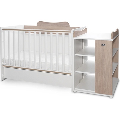 Lorelli Трансформиращо се легло 190/82 Lorelli - Multi, Бяло/Кехлибар (10150570035A)