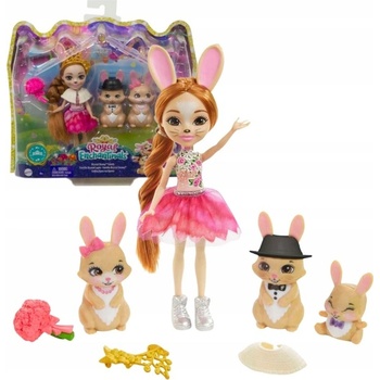 Mattel Enchantimals rodinka Brystal Bunny