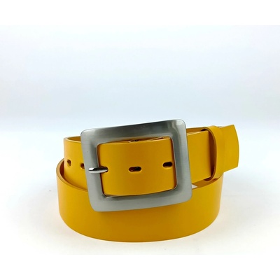 Penny Belts dámský opasek Jeans žlutý opasek Jeans