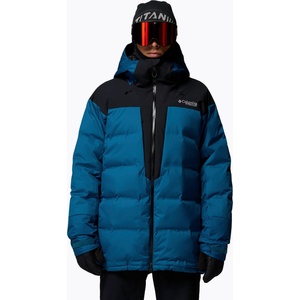 Columbia Мъжко скиорско яке Columbia Glacier Ridge Down phoenix blue/black
