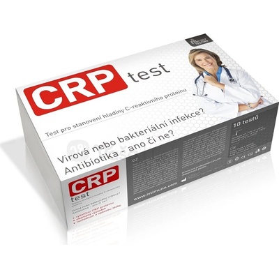 CRP test na rozlíšenie vírusovej a bakteriálnej infekcie 10 ks