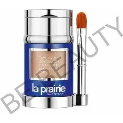 La Prairie Luxusný tekutý make-up s korektorom SPF15 Skin Caviar Concealer Foundation + 2 g Creme Peche 30 ml