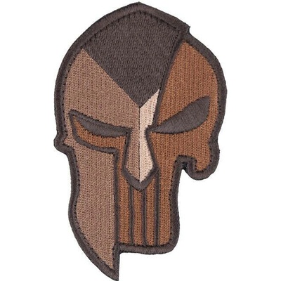 Nášivka: PUNISHER Spartan REV [ssz] béžová | hnědá