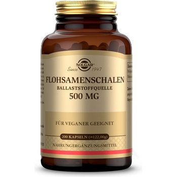 Solgar Psyllium Husk 500 mg - 200 капсули