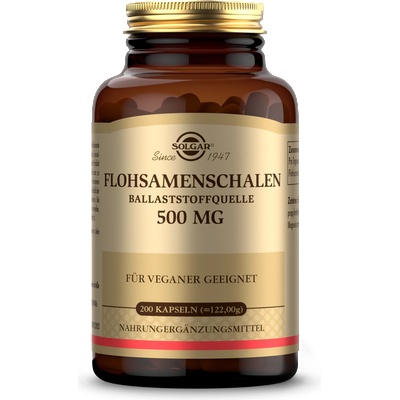 Solgar Psyllium Husk 500 mg - 200 капсули