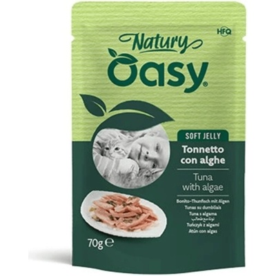 Oasy Natury Soft Jelly tuňák a řasy 70 g