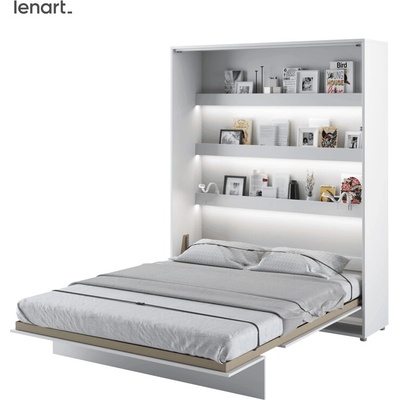 Dig-net náb ytok Lenart Bed Concept BC-12 Sklápacia biela