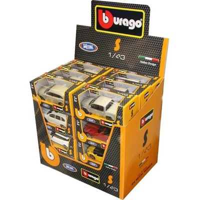 Bburago sada modelů aut Classic 24ks 1:43