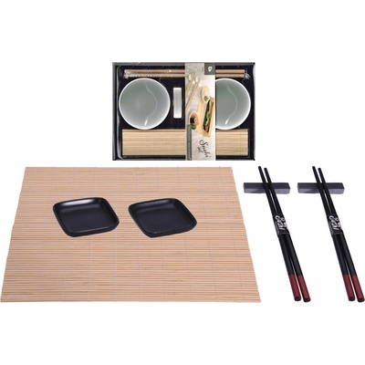 Excellent Sushi set porcelán bambus sada 7ks černá KO-278000190cern