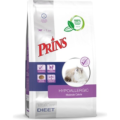 Prins Dieta pro kočky kůže a zažívání hypoalergenní středně kalorické 1,5 kg