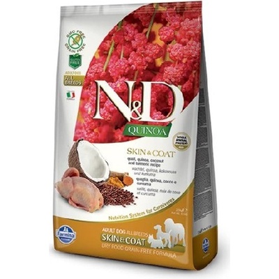 N&D Grain Free Quinoa Skin & Coat Quail 2,5 kg
