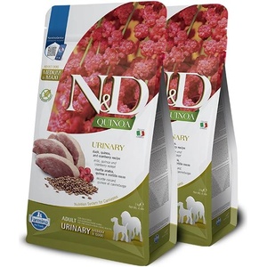 N&D Quinoa Medium & Maxi Urinary duck & cranberry 2x7 kg