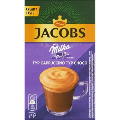 Jacobs Cappuccino Milka Choco 8 x 15,8 g