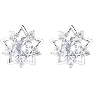 Silenti Jewelry Сребърни обеци "Безконечност