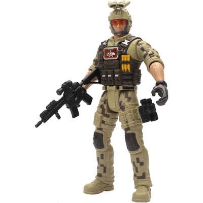 Chap Mei Plastic Toys Екшън фигура Chap mei Soldier Force - Рейнджър, 32 cm (545010)