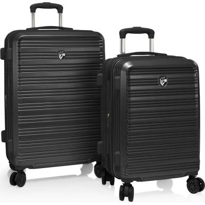HEYS Комплект пътни куфари Heys AeroLite S, M Black Heys | Cheren | МЪЖЕ | UNI
