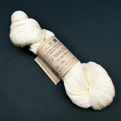 MMboutique Příze na barevní 75% merino 25% Mulberry Silk Single 400 m