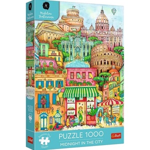 Trefl - Puzzle Midnight in Rome - 1 000 piese