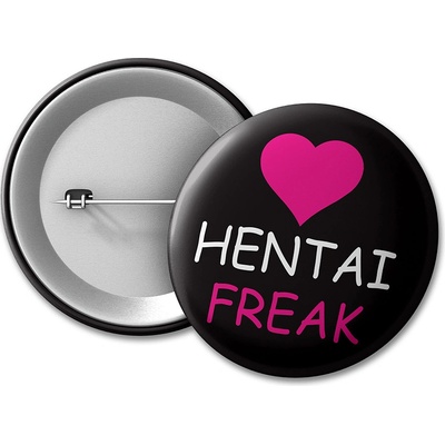 Animerch placka Hentai Freak 50 mm