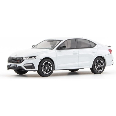 ABREX Škoda Octavia IV Combi RS 2020 Biela Moon Metalíza 1:43