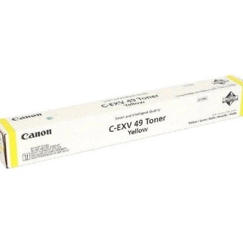 Canon Тонер касета за Canon imageRUNNER ADVANCE C3330i/C3325i/C3320, Yellow, C-EXV49, Заб. : 19000 брой копия (C-EXV49)