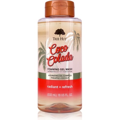 Tree Hut Coco Colada Foaming Gel Wash пенлив душ гел 532ml