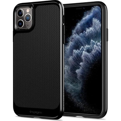 Spigen Neo Hybrid Case - хибриден кейс с висока степен на защита за iPhone 11 Pro Max (черен)