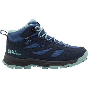 Jack Wolfskin Детски мултиспорт обувки Jack Wolfskin Kid's Vojo Tour Texapore Mid Multisport shoes - Night Blue - размер 28 (EU) (702-5267-0113)