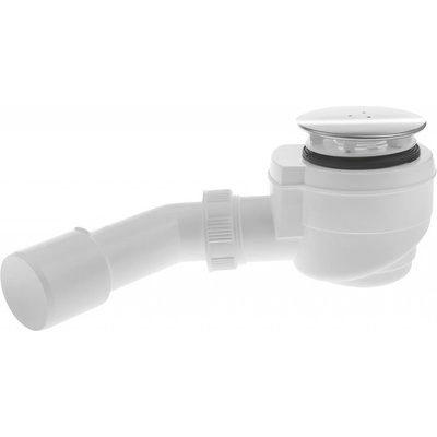 Bruckner vaničkový sifon průměr otvoru 50 mm DN40/50 krytka leštěný nerez chrom 162.540.3 Koupelny Bernold