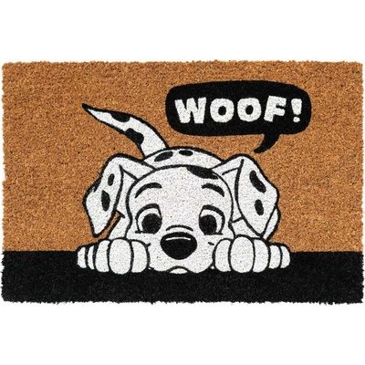 OEM Rohožka 101 Dalmatians 101 dalmatinů Woof 60 x 40 cm