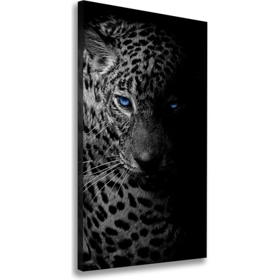 Vertikálny moderný obraz canvas na ráme Leopard 50x100 cm
