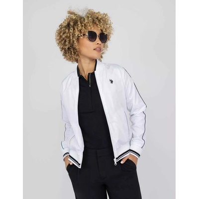 U.S. Polo Assn Bomber Solid bílá