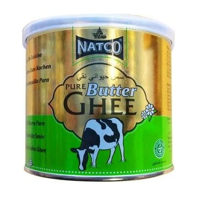 Natco Ghí Pravé Přepuštěné Máslo Ghí Natco Butter Ghee 500 g