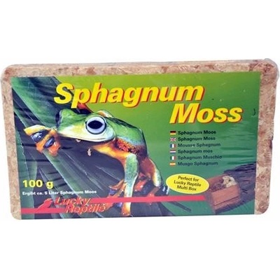 Lucky Reptile Sphagnum Moss rašeliník 500 g, 25 l FP-65802