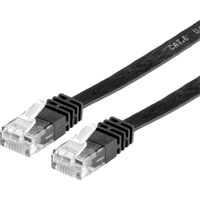 Value 21.99.0961 RJ45 CAT 6 U/UTP 1m černý