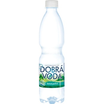 Dobrá voda jemně perlivá 8 x 0,5 l
