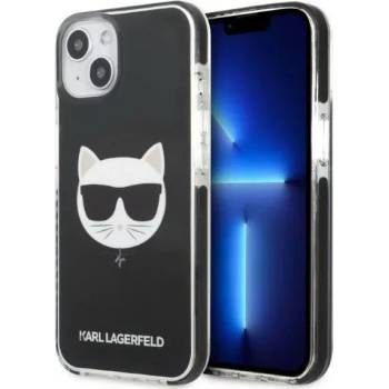 KARL LAGERFELD iPhone 13 mini 5, 4" hardcase black Choupette Head (KLHCP13STPECK)